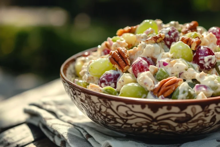 Delicious Copycat Chicken Salad Chick Grape Salad Recipe – Creamy & Sweet
