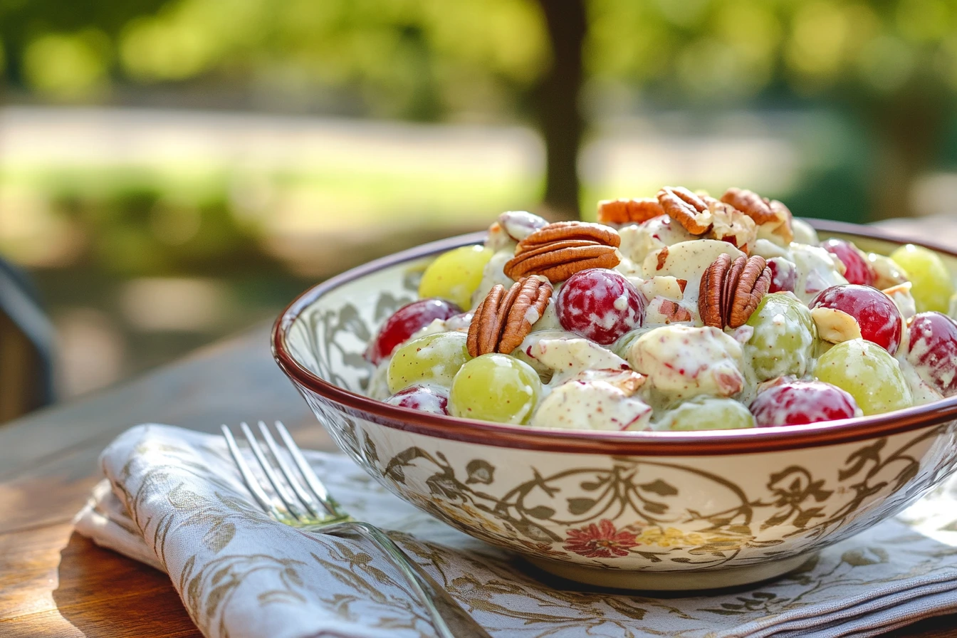 Copycat Chicken Salad Chick Grape Salad 3