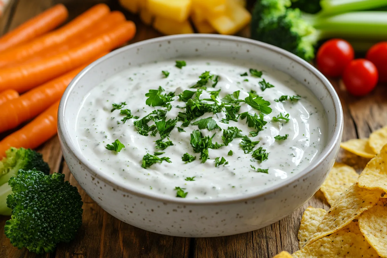 Creamy Hidden Valley Ranch Dip