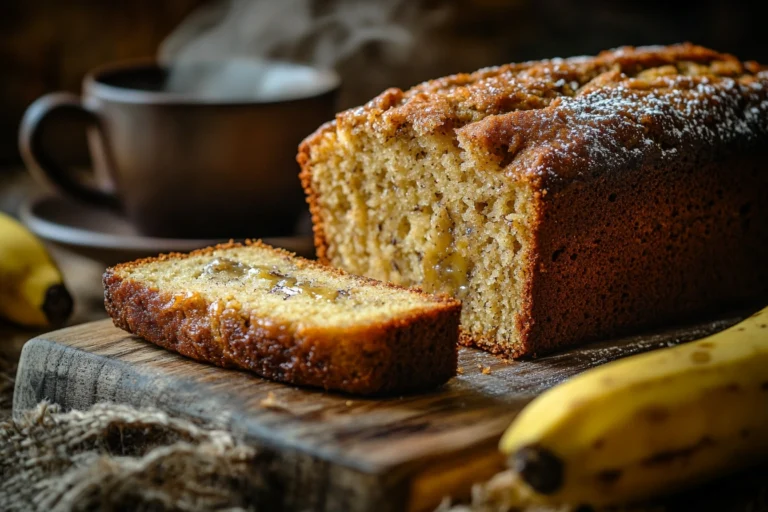 Easy 2-Banana Banana Bread Recipe – Moist, Quick & Perfect for Ripe Bananas