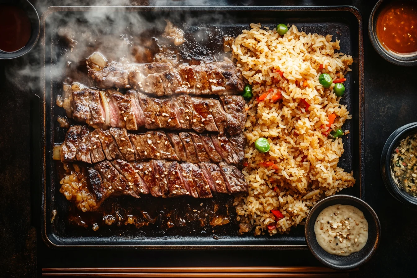 Hibachi Steak With Fried Rice 2