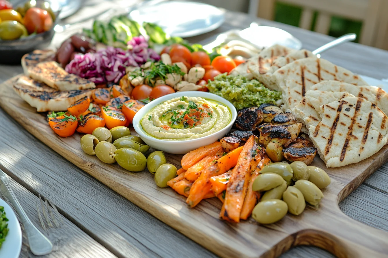 Mediterranean Mezze Platter