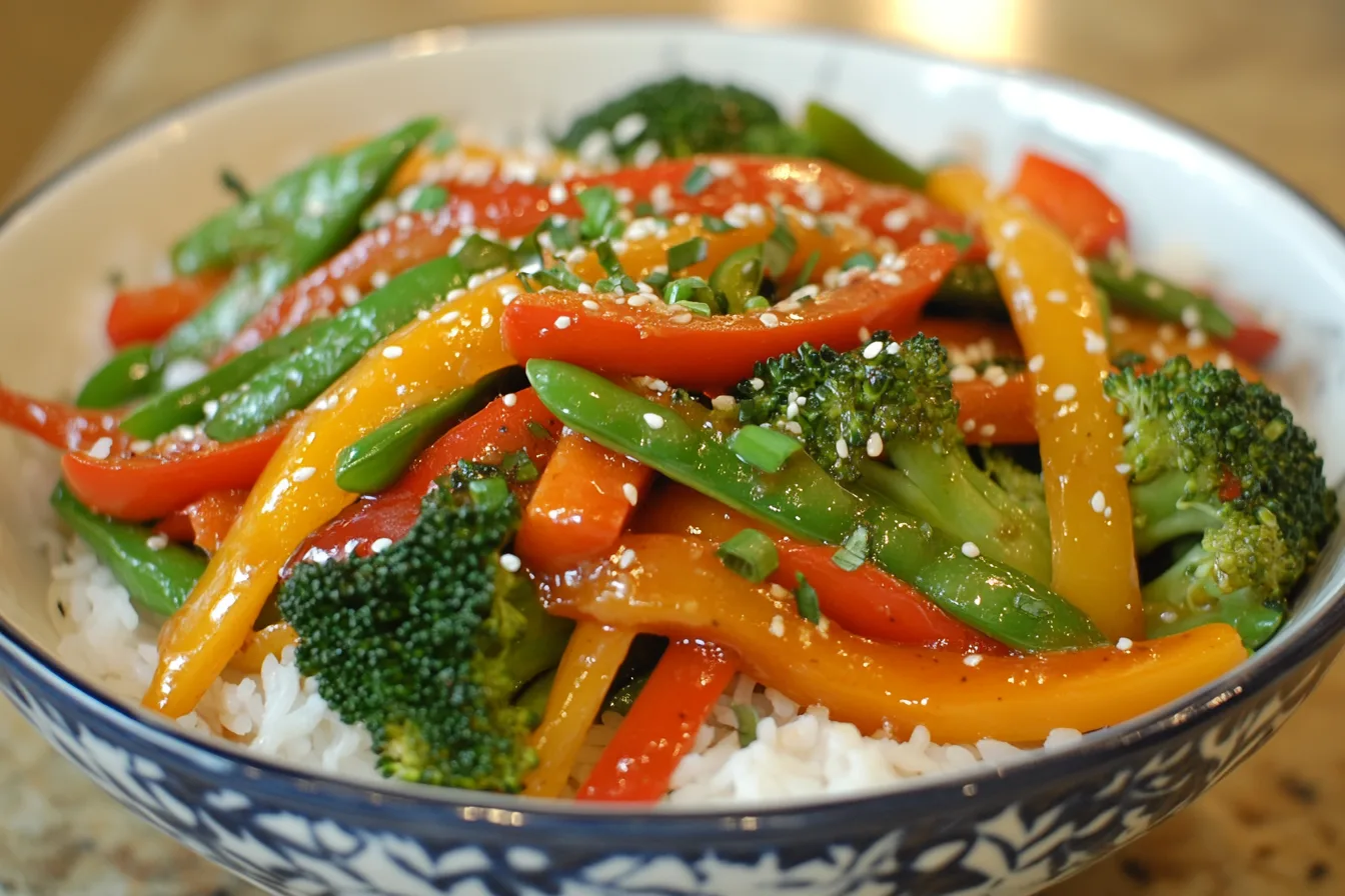 Speedy Stir-Fried Vegetables 1