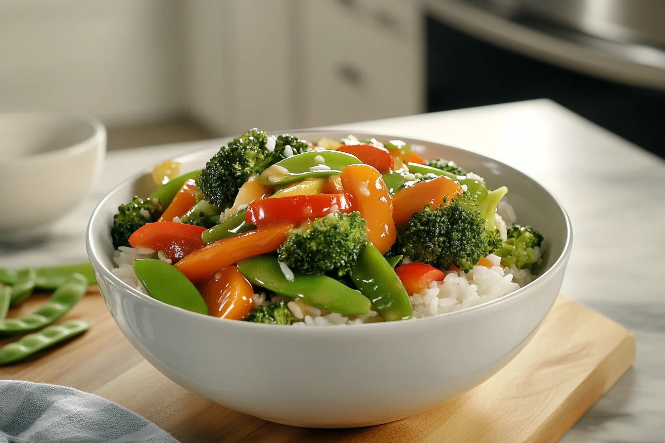 Speedy Stir-Fried Vegetables