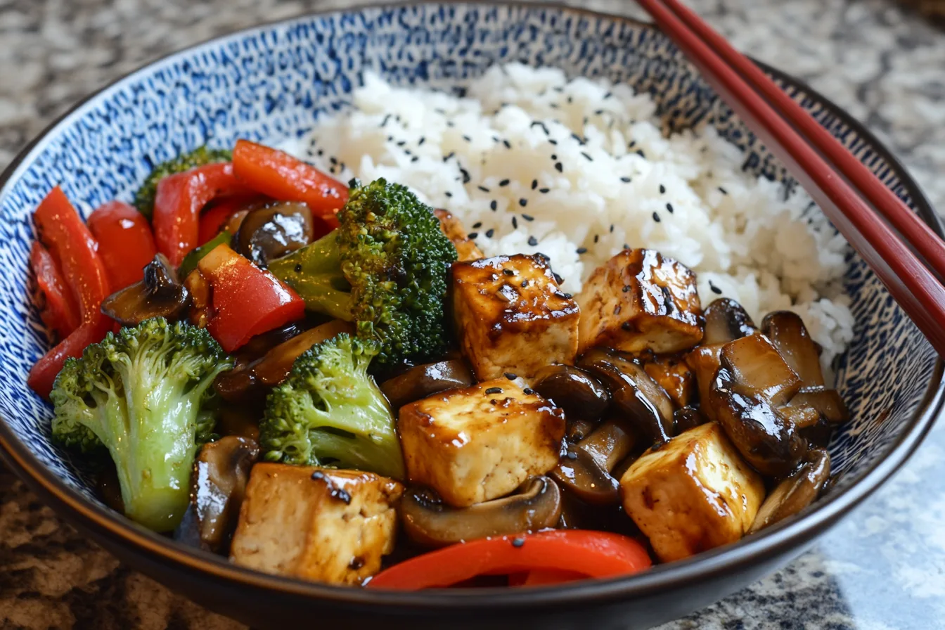 Vegetable Stir-Fry with Tofu